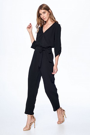 3/4 Roll Sleeve Surplice Jumps ...